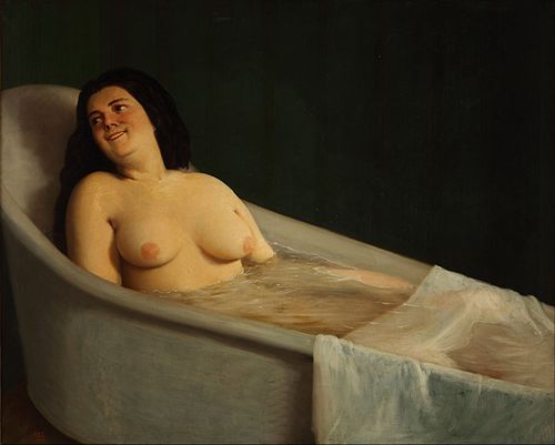 Le bain, 1865, Prilidiano Pueyrredón