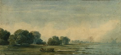 Paisaje de la costa, 1850, Prilidiano Pueyrredón