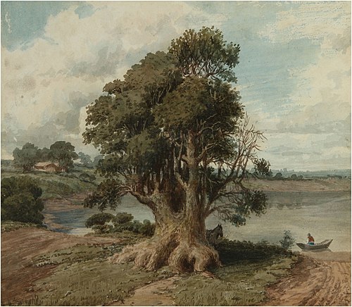 Landscape on the coast (San Isidro), 1850, Prilidiano Pueyrredón