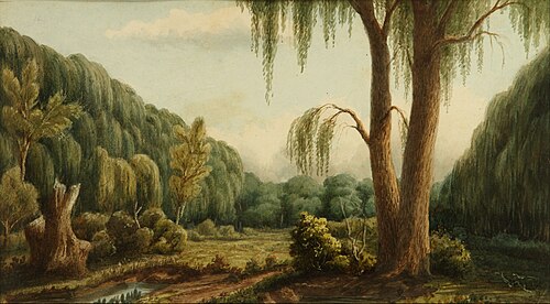 Bosque de Palermo, 1850, Prilidiano Pueyrredón