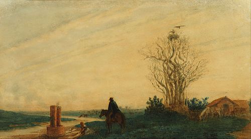 La lavandera, 1850, Prilidiano Pueyrredón