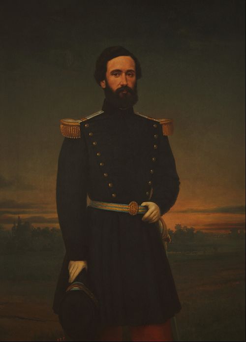 Retrato de Don Alejandro Díaz, 1866, Prilidiano Pueyrredón