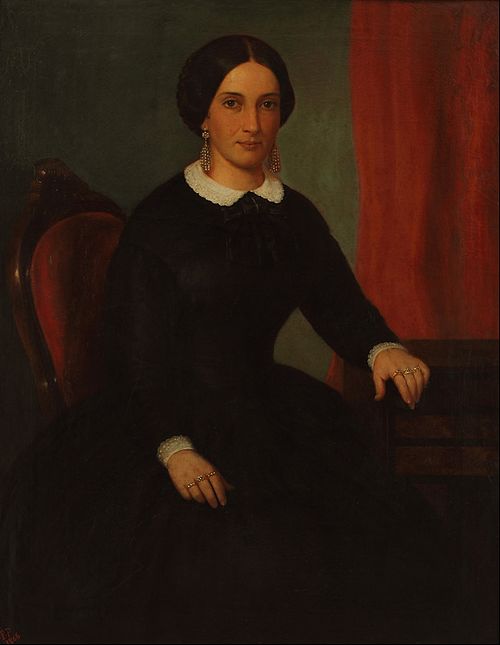 Trinidad Saravia de Huergo, 1866, Prilidiano Pueyrredón