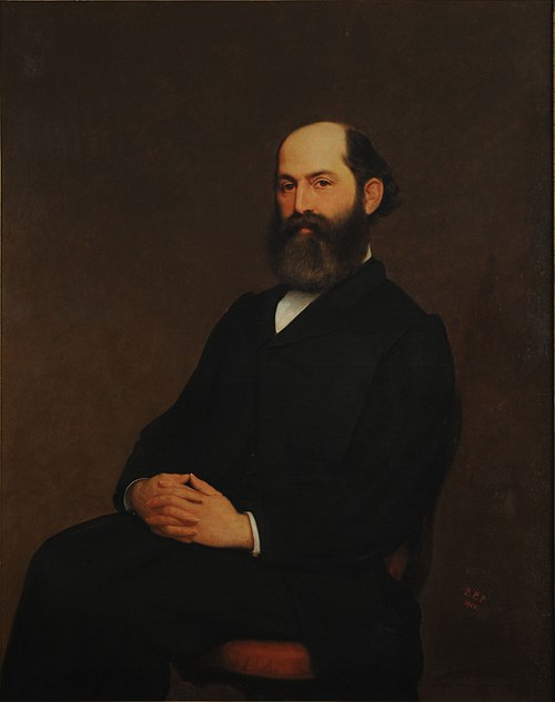 Portrait of Don Camilo Aldao, 1865, Prilidiano Pueyrredón