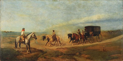 Staying the Walk, 1865, Prilidiano Pueyrredón