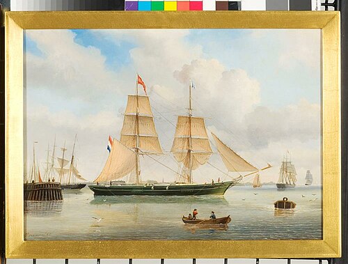 De brik 'Elise Susanne', 1867, Jacob Vermaas