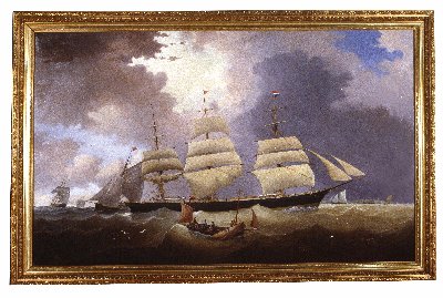 Het houten clipperfregat 'Liberaal', 1872, Jacob Vermaas