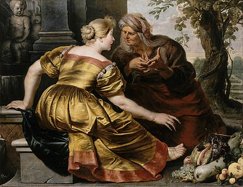 Vertumne et Pomone, 1633, Cornelis de Vos