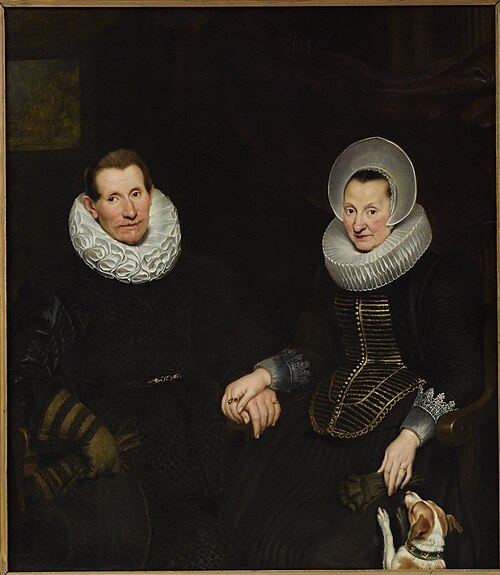Portret van een echtpaar of moeder en zoon, 1625, Cornelis de Vos