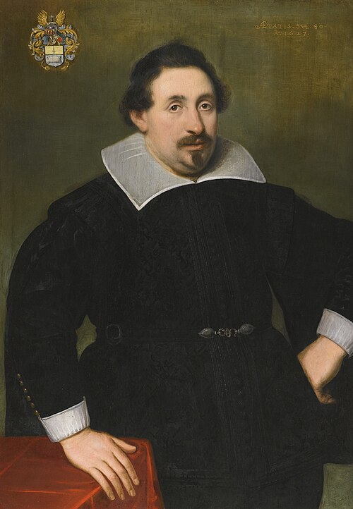 Portrait of Henri Moens, 1627, Cornelis de Vos