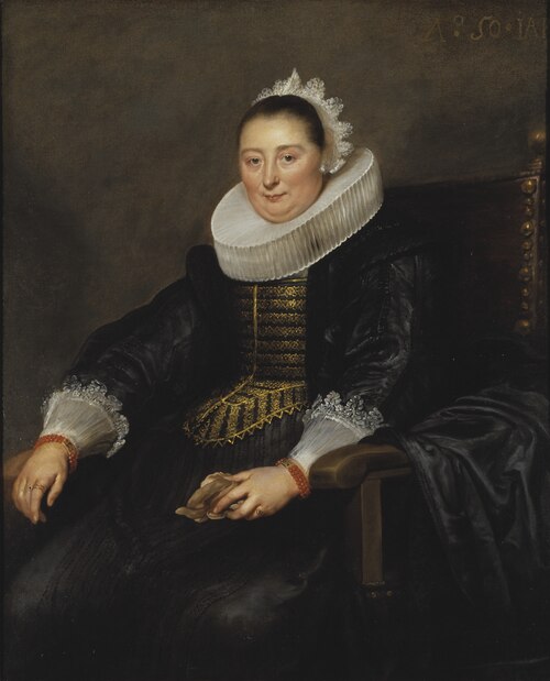 Portrait of a Lady, 1650, Cornelis de Vos