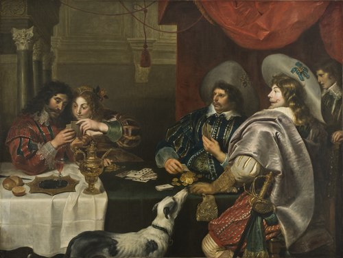 Jeu de cartes, 1650, Cornelis de Vos