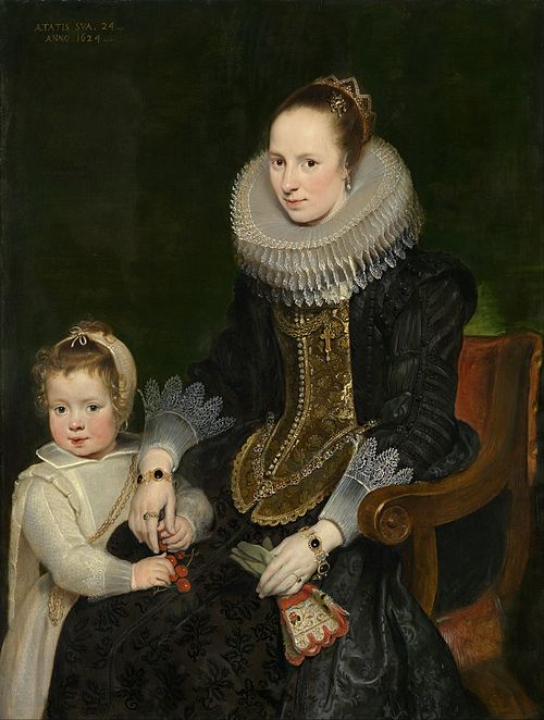 Mother and child, 1624, Cornelis de Vos