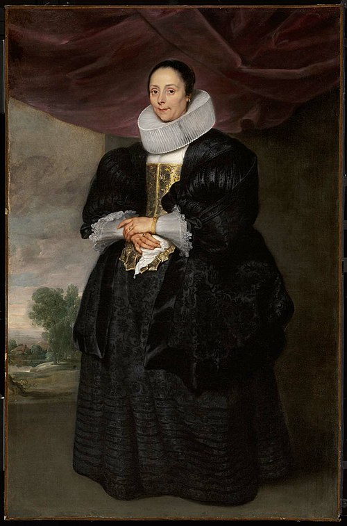 Portrait of Marie Anne Schotten, 1628, Cornelis de Vos