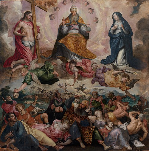 Last Judgement, , Cornelis de Vos