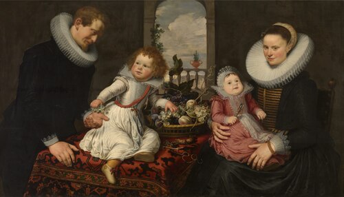 Portrait de famille, 1631, Cornelis de Vos