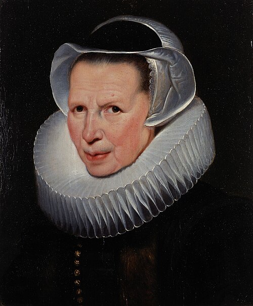 Portrait en buste d'une dame âgée, 1639, Cornelis de Vos