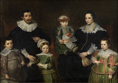 Family portrait, 1630, Cornelis de Vos