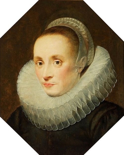 Portrait d'une dame (Margaretha de Vos, épouse de Frans Snyders?)., 1615, Cornelis de Vos