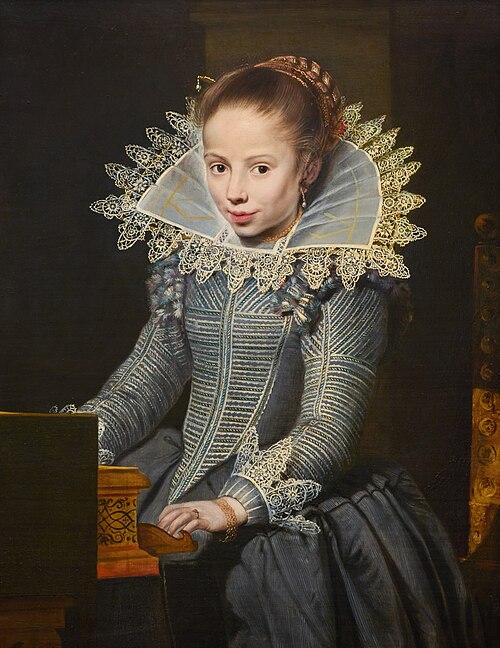 Girl at a Virginal, 1624, Cornelis de Vos