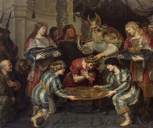 Le sacre de Salomon, 1630, Cornelis de Vos