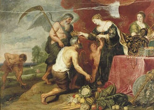 Farming Crowned by Wealth, 1625, Cornelis de Vos