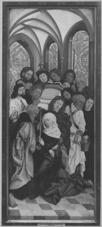 Altar of Our Lady: Death of the Virgin Mary, 1487, Martin Schwarz