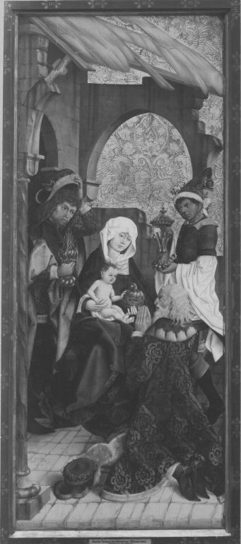 Altar of Our Lady: Adoration of the Magi, 1487, Martin Schwarz