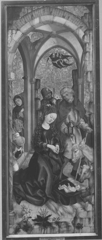 L’Adoration des bergers, 1487, Martin Schwarz
