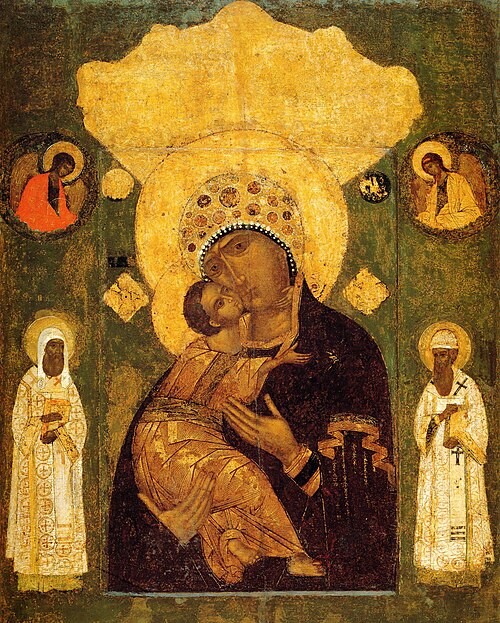 Volokolamskaya icon, 1572, maître anonyme