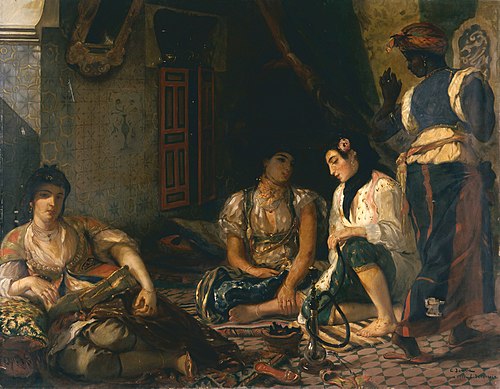 Scène algérienne, femmes d'Alger, , Georges Jouve