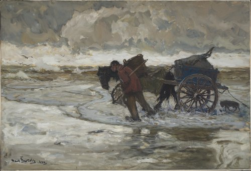 Aux dunes, 1900, Hans von Bartels