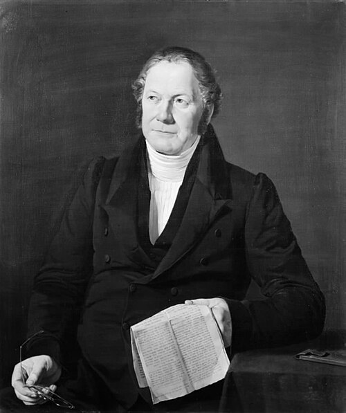 Svend Svendsen Lunde, kunstnerens fader, 1836, Anders Christian Lunde