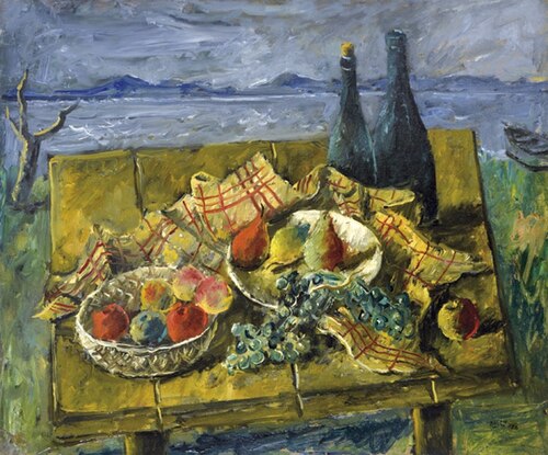 Lakeside still-life, 1932, Andor Basch