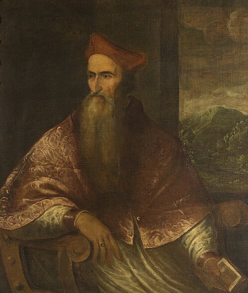 Portrait du cardinal Pietro Bembo, 1545, Titien