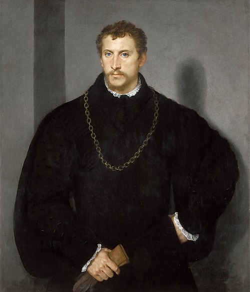 Portrait d'un Jeune Anglais, 1540, Titien