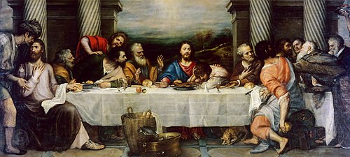 La Cène, 1560, Titien