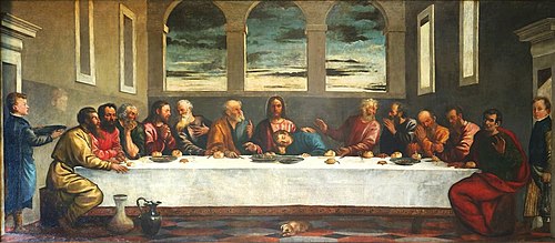 Last Supper, 1500, Titien