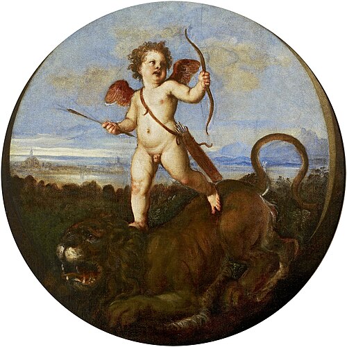 The Triumph of Love, 1545, Titien