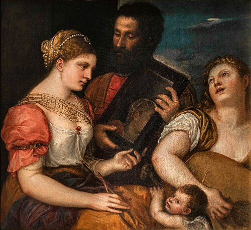 Allegory of Love, 1530, Titien