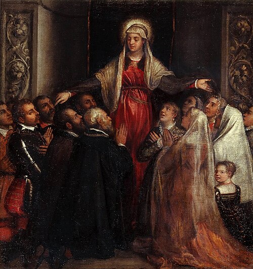 Our Lady of Mercy, 1573, Titien
