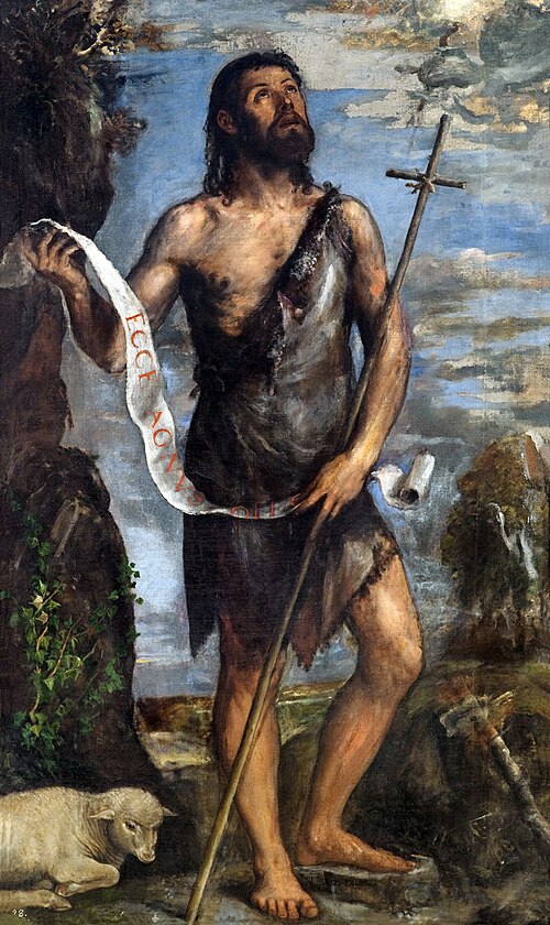 Saint John the Baptist, 1567, Titien