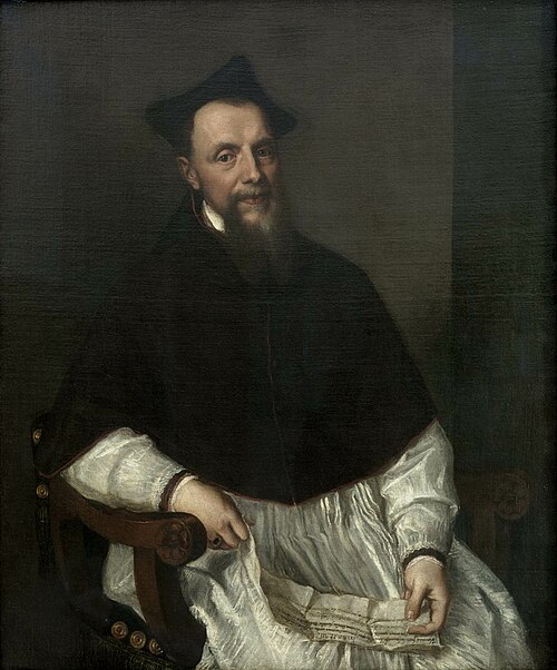 Portrait de l'évêque Ludovico Beccadelli, 1552, Titien