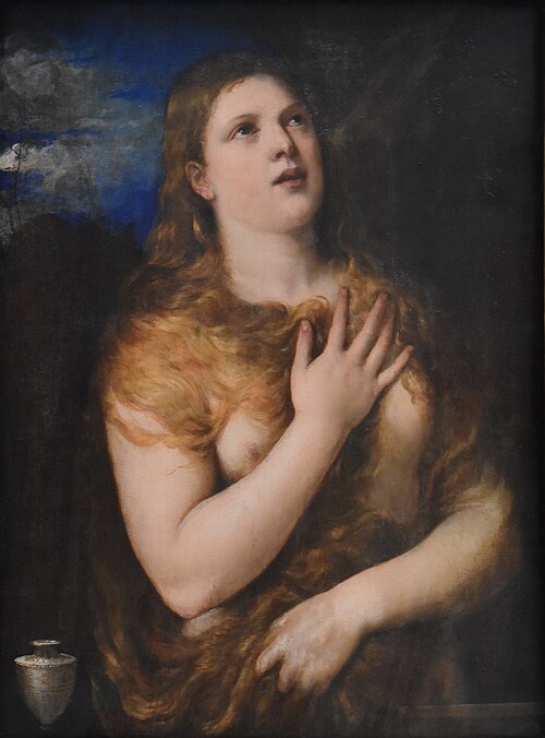 Madeleine pénitente, 1540, Titien