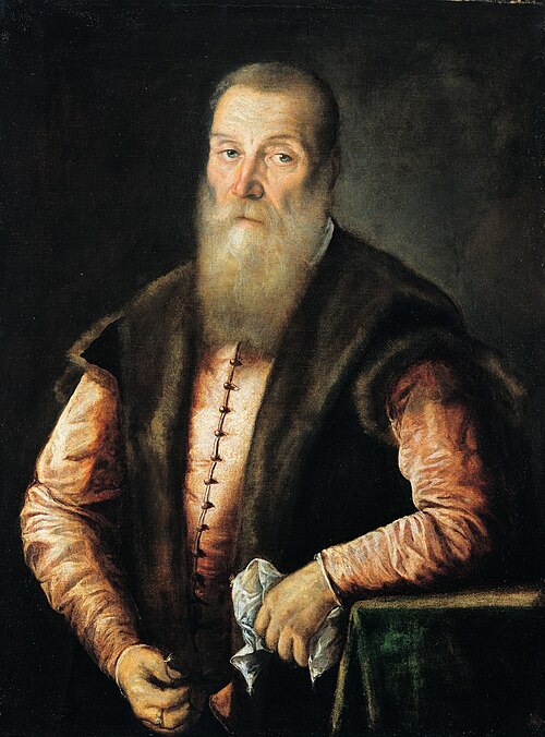 Portrait of a Bearded Man, 1560, Titien