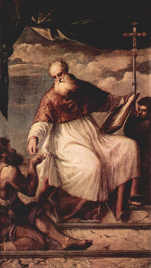 Saint John the Almoner, 1545, Titien