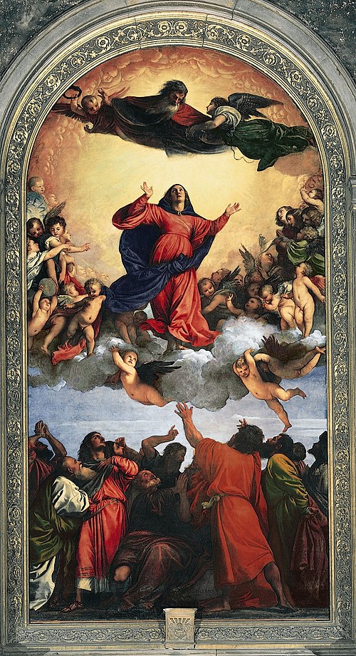 L'Assomption de la Vierge, 1517, Titien