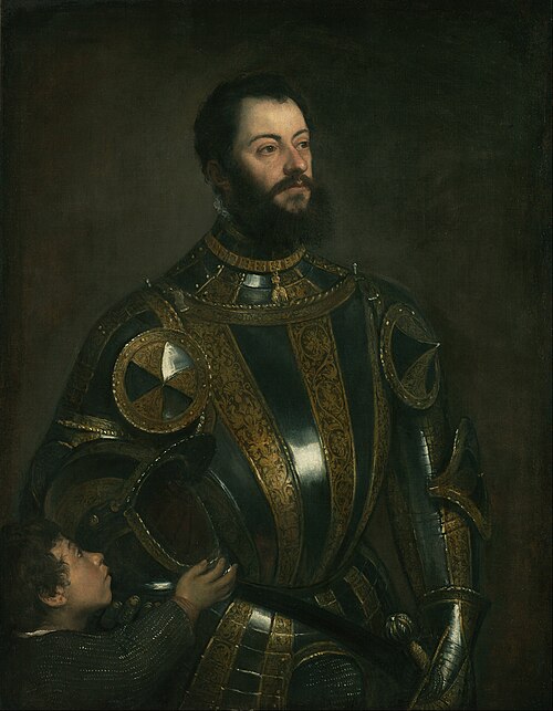 Portrait d'Alphonse d'Avalos, 1533, Titien