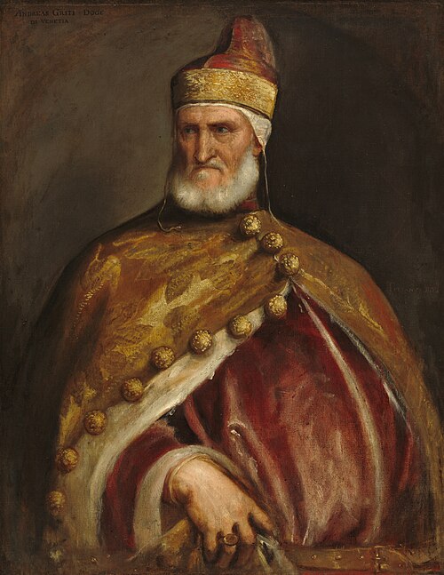 Doge Andrea Gritti, 1548, Titien