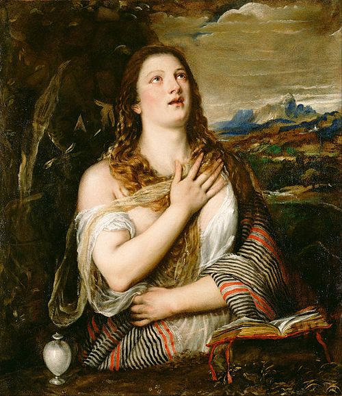 The Penitent Magdalene, 1560, Titien